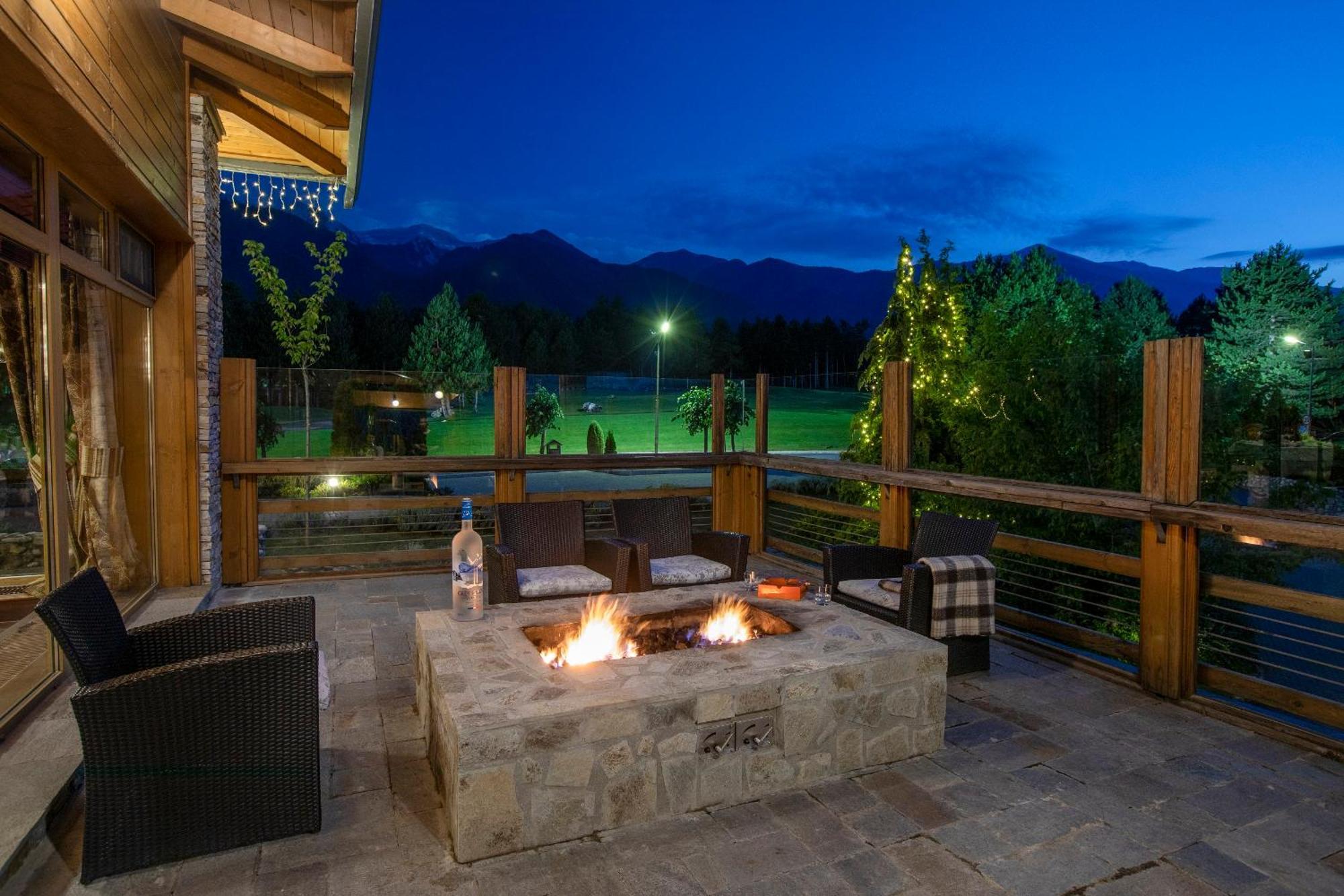 Luxury Chalets Pirin Golf & Country Club Банско Экстерьер фото